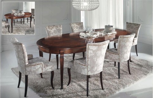 Tavolo ovale legno - tavolo,