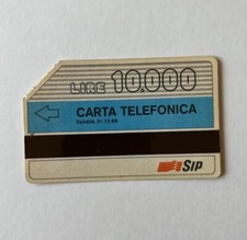 Scheda telefonica SIP Lire