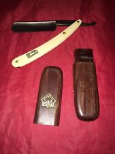 Custodia Puma + Rasoio da barba con lama Estas Germany Eickenberg Solingen Wald