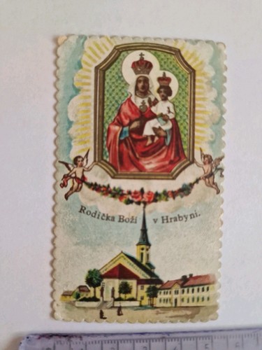 Santino holy card fustellato - card,