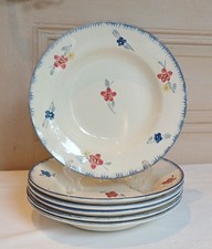 6 Assiettes Creuses modèle