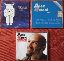 Negramaro Cd Promo "Un passo indietro" + Cd Promo Alex Baroni + Cd-R Omaggio.