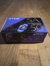 10x TDK SA 50 Box TYPE II