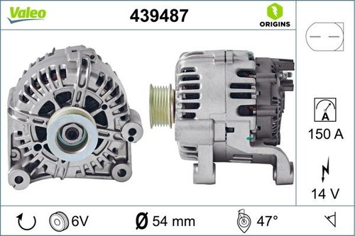 Alternatore 439487 valeo - 439487, per