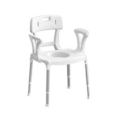 SEDIA COMODA CON BRACCIOLI E