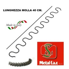 Molle di Ricambio per sdraio poltrona relax giardino mare imbottita molla 40cm.