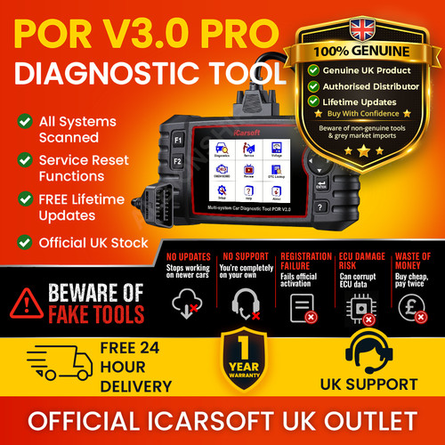 Icarsoft por per - v3.0, porsche