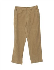 Pantalone chino uomo AVIREX W33 L28 beige cotone BX76