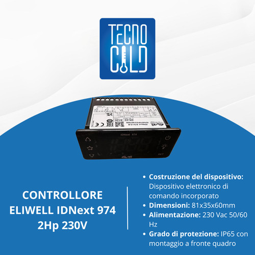 Controllore eliwell per - eliwell,