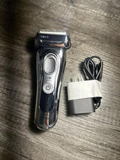 *AUTENTICO RASOIO BAGNATO E SECCO BRAUN SERIE 9-S9-CROMO