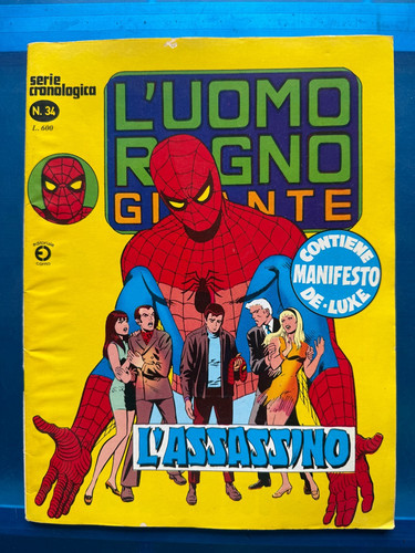 Uomo ragno gigante 34 - ragno, #34