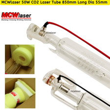 50W CO2 Laser Tube 850mm Laser Tube for CO2 Laser Engraving Machine DE Fast Ship