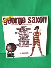 Disco Vinile 33 Giri George Saxon Raccolta 8 Emmanuelle 