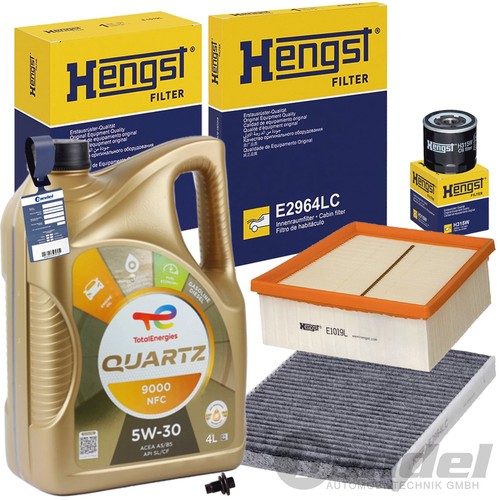 Set filtri hengst - set, 5w30