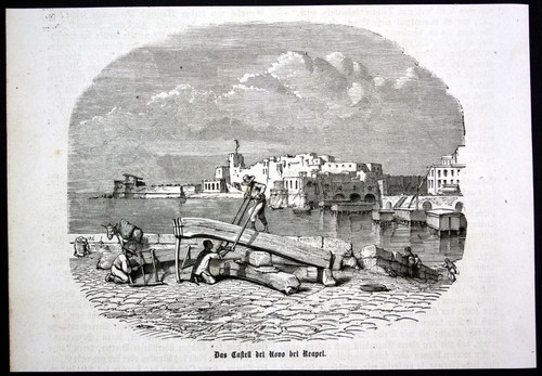 1870 castel dell ovo - ca.,
