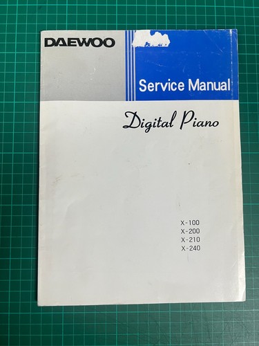 Daewoo manuale servizio per - daewoo,