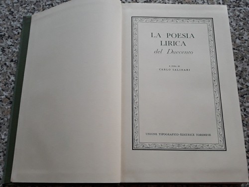 Lirici del 200 - lirici, classici