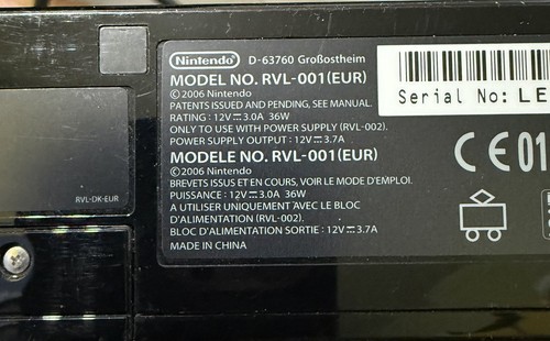 Nintendo wii nera completa - nera,