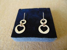 ORECCHINI  STROILI GIOIELLI PENDENTI PLACCATI ORO ROSA RODIATI 