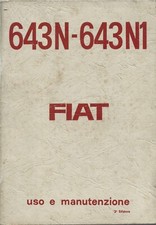 FIAT 643N - 643N1 Uso e