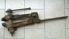 ANTICA ENORME MORSA DA FABBRO DELL'800 - LUNGHEZZA CM 98