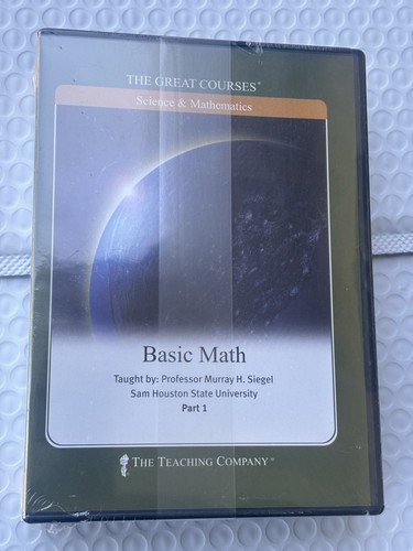 The great courses basic math - the,