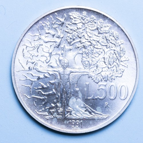 Repubblica italiana 500 lire - italiana,