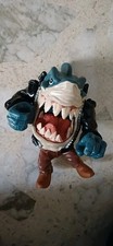 Street Shark, Personaggio Ripster Blu Vintage Anni 90, 100% Completo! Trattabile