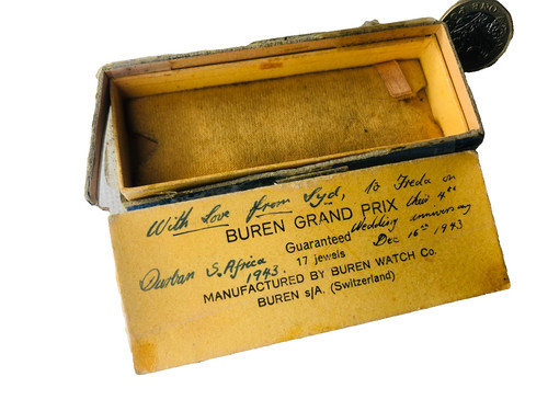 Buren watch box gran - watch, premio