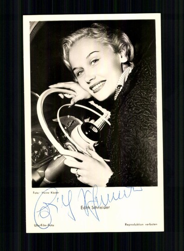 Biglietto autografo edith - biglietto,
