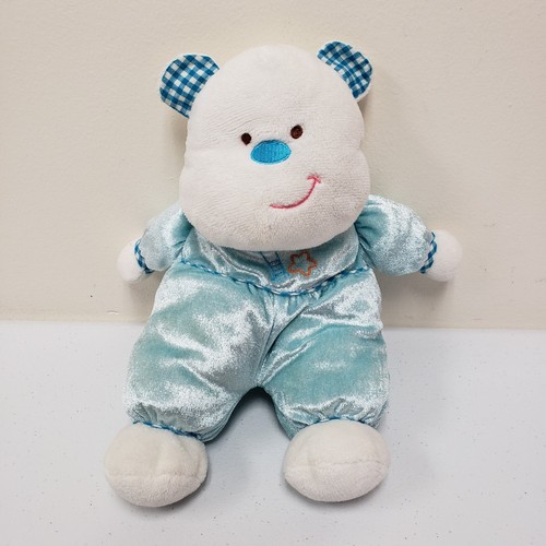 Peluche hugfun blu bianco - peluche,