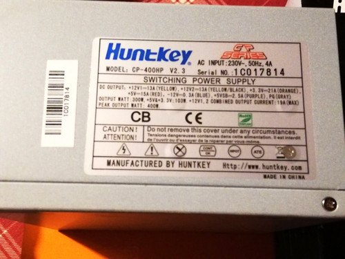 Huntkey 400hp - huntkey, cp-400hp
