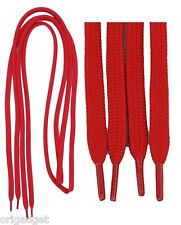 STRINGHE SCARPE LACCI PER CONVERSE SHOE LACES 130 o 150 cm rossi 23