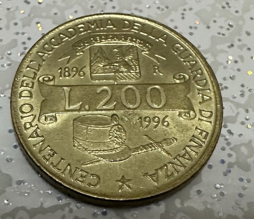 Moneta italia 200 lire del - moneta,