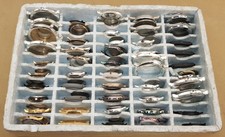 50 NUOVE casse orologi polso metallo a 2€/pezzo - Fornitura orologeria a stock