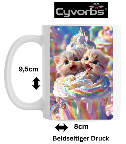 Tazza caffè dolce gattino