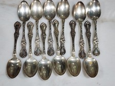 SET OF 12- FLORAL 1902 Wallace