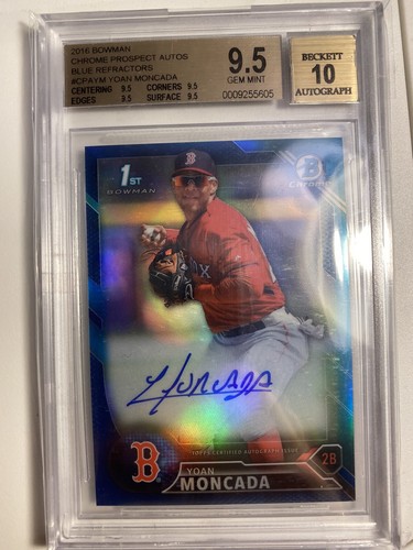 2016 bowman cromo blu - bowman, rc