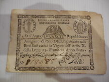 banconota assegnata da 10 poli Repubblica Romana