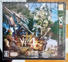 MONSTER HUNTER 4G, NINTENDO 3DS, 2DS XL, JAPAN MARKET, BRAND NEW FACTORY SEALED!