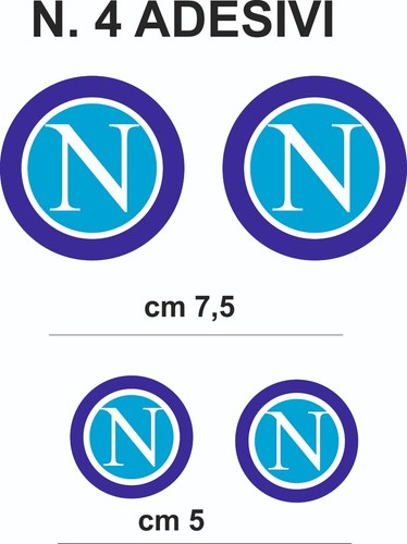 Adesivi napoli calcio - adesivi,