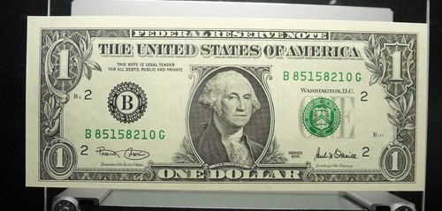 Banconota usa dollaro serie - usa, 1
