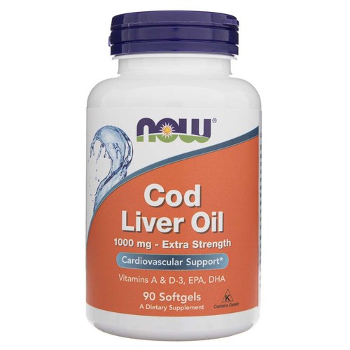 Now foods olio fegato di - di,