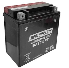 YTX14-BS Batteria Motorparts