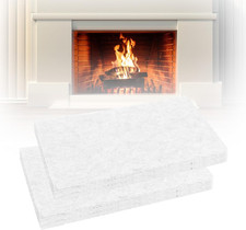 2 Pezzi Fibra Ceramica, Lana Di Ceramica per Bioetanolo, Spugna Ceramica Camino,