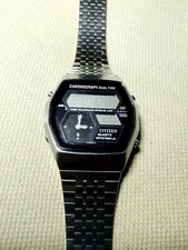 Cronografo Citizen Quartz Crystron LC Dual Time 