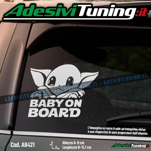 Adesivo baby board - adesivo, on