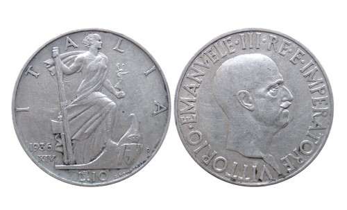 Eccezionale 10 lire 1936 - eccezionale,