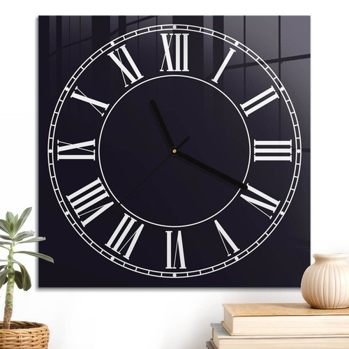 Orologio parete vetro - in,