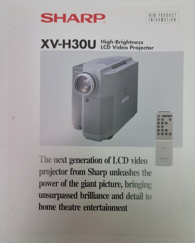 1992 sharp h30u high - xv-h30u,